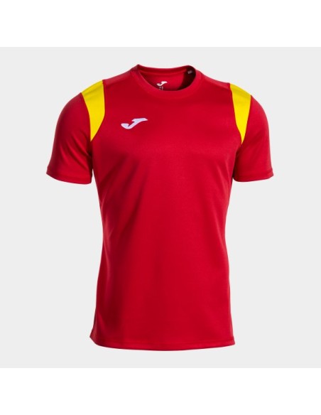 Stimulus Manga Corta Camiseta Rojo Amarillo