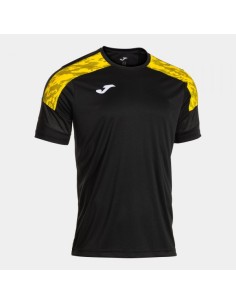Championship Viii Manga Corta Camiseta Negro Amarillo
