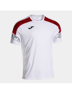 Championship Viii Manga Corta Camiseta Blanco Rojo