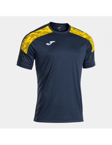 Championship Viii Manga Corta T-Shirtdark Marino Azul Amarillo