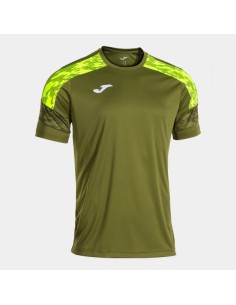 Championship Viii Manga Corta Camiseta Verde Amarillo Flúor