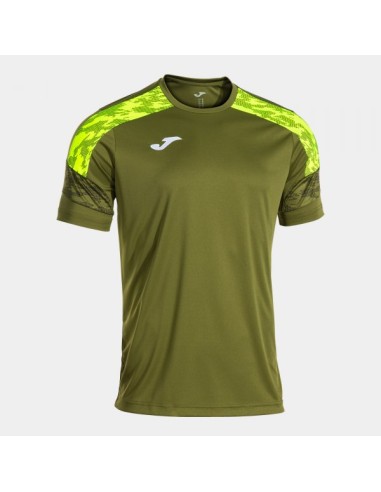 Championship Viii Manga Corta Camiseta Verde Amarillo Flúor