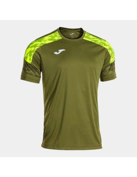 Championship Viii Manga Corta Camiseta Verde Amarillo Flúor