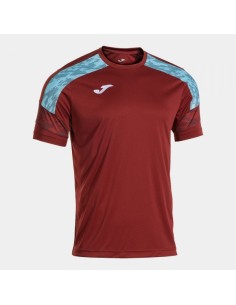 Championship Viii Manga Corta Camiseta Burdeos Celeste