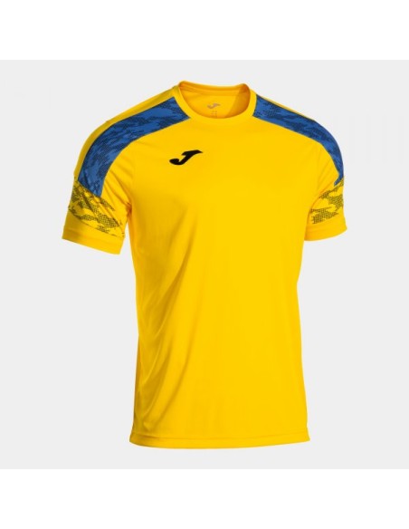 Championship Viii Manga Corta Camiseta Amarillo Royal Azul