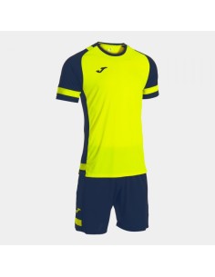 Lider Conjunto Amarillo Flúor Marino Oscuro