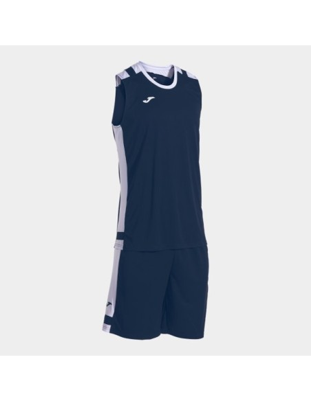 Lider Basket Conjunto Marino Oscuro Blanco