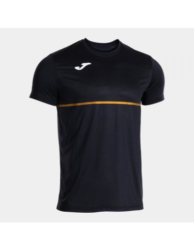 Record Iii Manga Corta Camiseta Negro