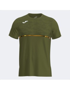 Record Iii Manga Corta Camiseta Caqui