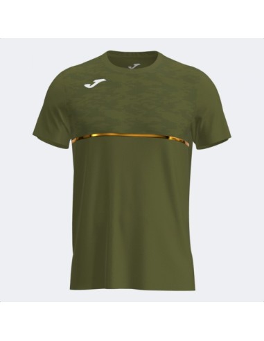 Record Iii Manga Corta Camiseta Caqui
