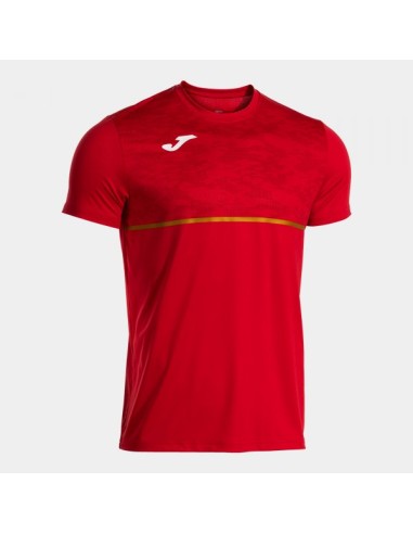 Record Iii Manga Corta Camiseta Rojo