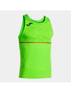 Camiseta sin Mangas Record Iii Verde Flúor