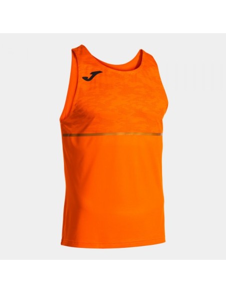 Camiseta sin Mangas Record Iii Naranja