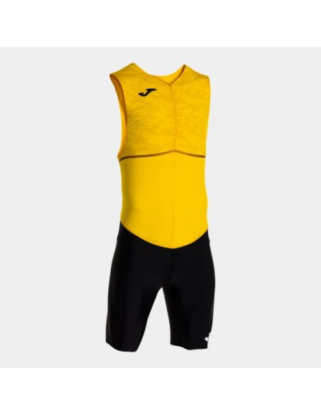 Record Iii Bodysuit Amarillo Negro