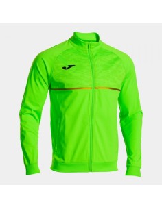 Record Iii Full Cremallera Sudadera Verde Flúor