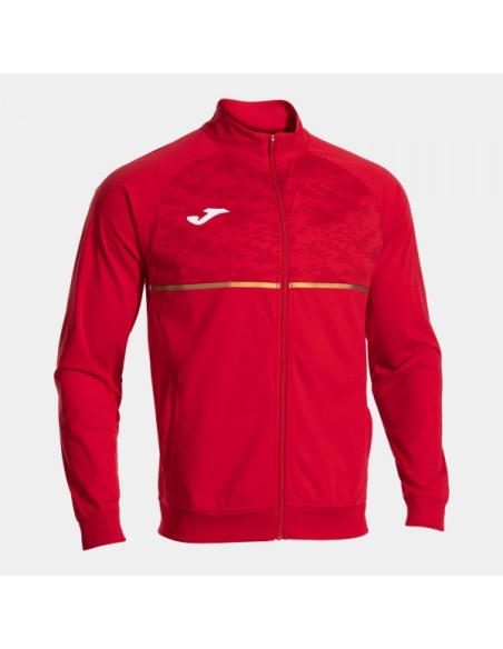 Record Iii Full Cremallera Sudadera Rojo