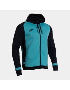 Lider Up Sudadera con Capucha Turquesa Flúor Marino Oscuro