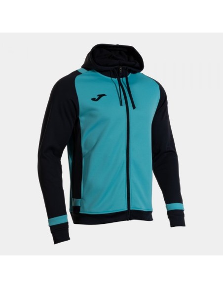 Lider Up Sudadera con Capucha Turquesa Flúor Marino Oscuro