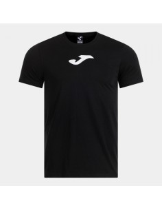 Challenge Manga Corta Camiseta Negro