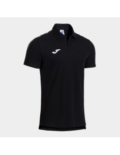 Olimpiada Manga Corta Polo Negro