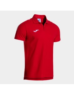 Olimpiada Manga Corta Polo Rojo