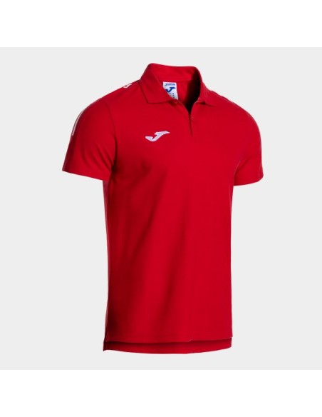 Olimpiada Manga Corta Polo Rojo