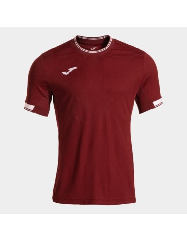 Toletum Vi Manga Corta Camiseta Burdeos