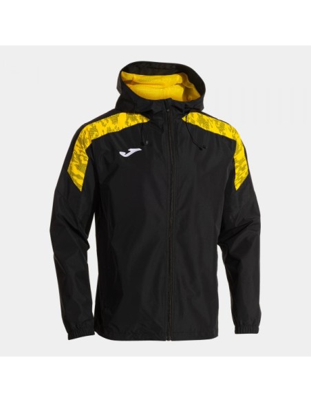 Champions Viii Raincoat Negro Amarillo