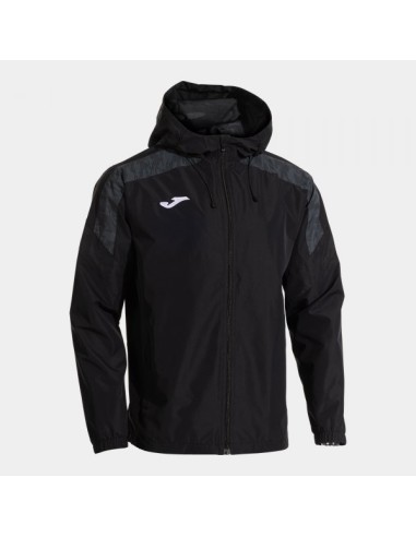 Champions Viii Raincoat Negro Gris Oscuro