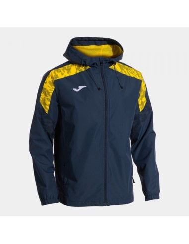 Champions Viii Raincoat Marino Oscuro Amarillo