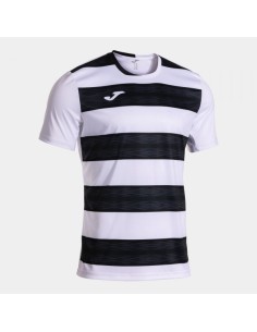 Europa Vi Manga Corta Camiseta Blanco Negro