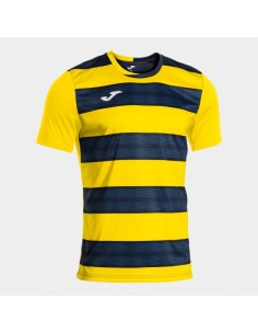 Europa Vi Manga Corta Camiseta Amarillo Marino Oscuro
