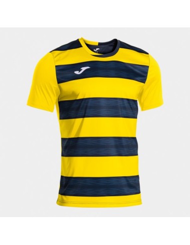 Europa Vi Manga Corta Camiseta Amarillo Marino Oscuro