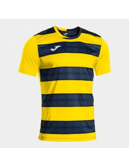 Europa Vi Manga Corta Camiseta Amarillo Marino Oscuro