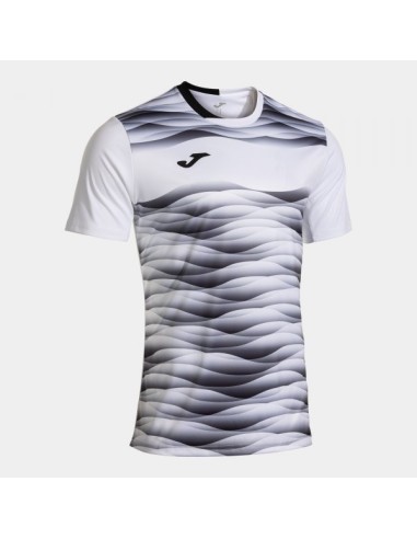 Tiger Vii Manga Corta Camiseta Blanco Negro