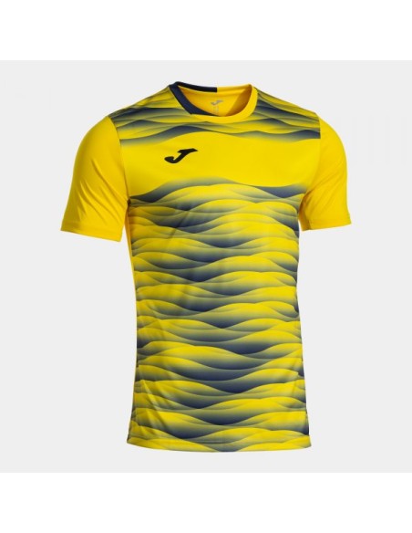 Tiger Vii Manga Corta Camiseta Amarillo Marino Oscuro