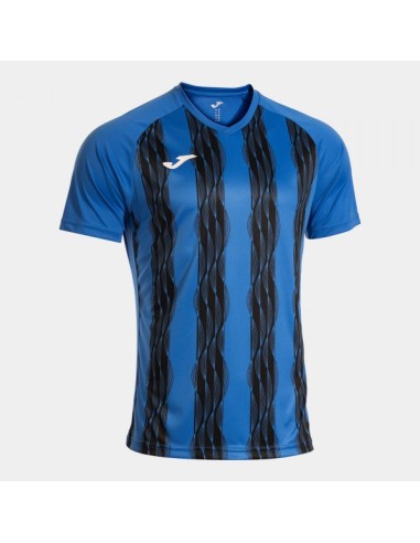 Inter V Manga Corta Camiseta Royal Azul Negro