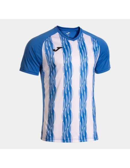 Inter V Manga Corta Camiseta Royal Azul Blanco