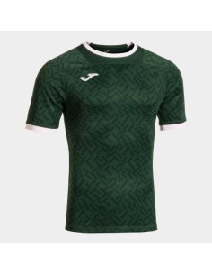 Nation Manga Corta Camiseta Verde