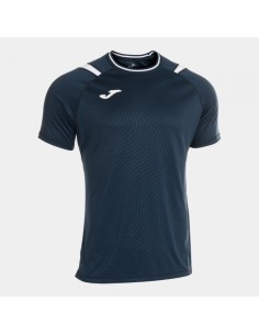 Dinamo Ii Manga Corta Camiseta Marino Oscuro Blanco