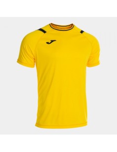 Dinamo Ii Manga Corta Camiseta Amarillo Negro