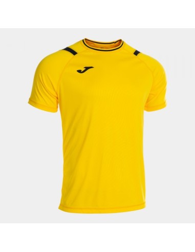 Dinamo Ii Manga Corta Camiseta Amarillo Negro