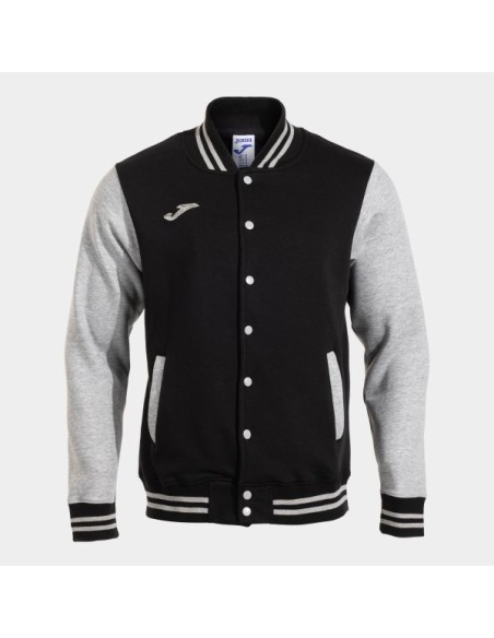 Combi Full Cremallera Sudadera Negro Gris