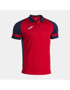 Lider Manga Corta Polo Rojo Marino Azul