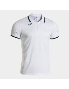 Combi Premium Manga Corta Polo Blanco Marino Oscuro