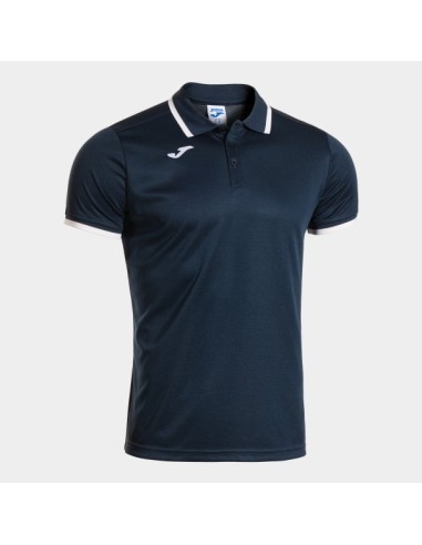 Combi Premium Manga Corta Polo Marino Azul Blanco