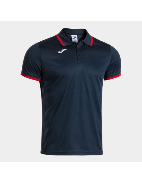 Combi Premium Manga Corta Polo Marino Azul Rojo