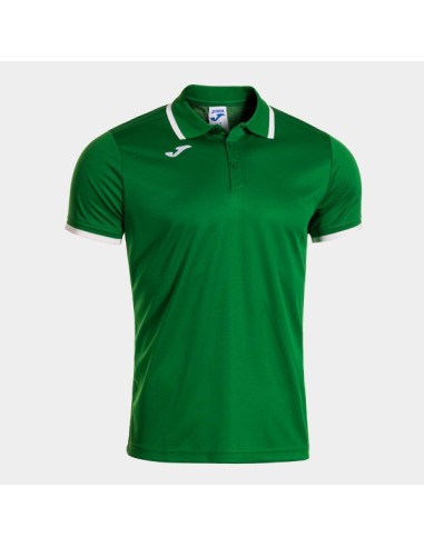 Combi Premium Manga Corta Polo Verde Blanco