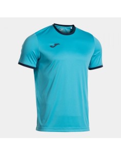 Combi Premium Manga Corta Camiseta Turquesa Flúor Marino Oscuro