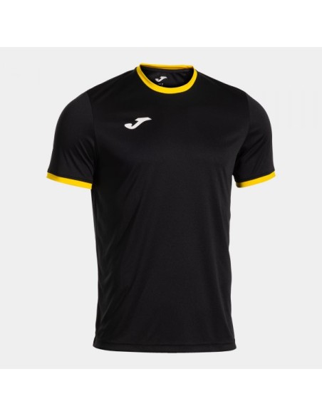 Combi Premium Manga Corta Camiseta Negro Amarillo